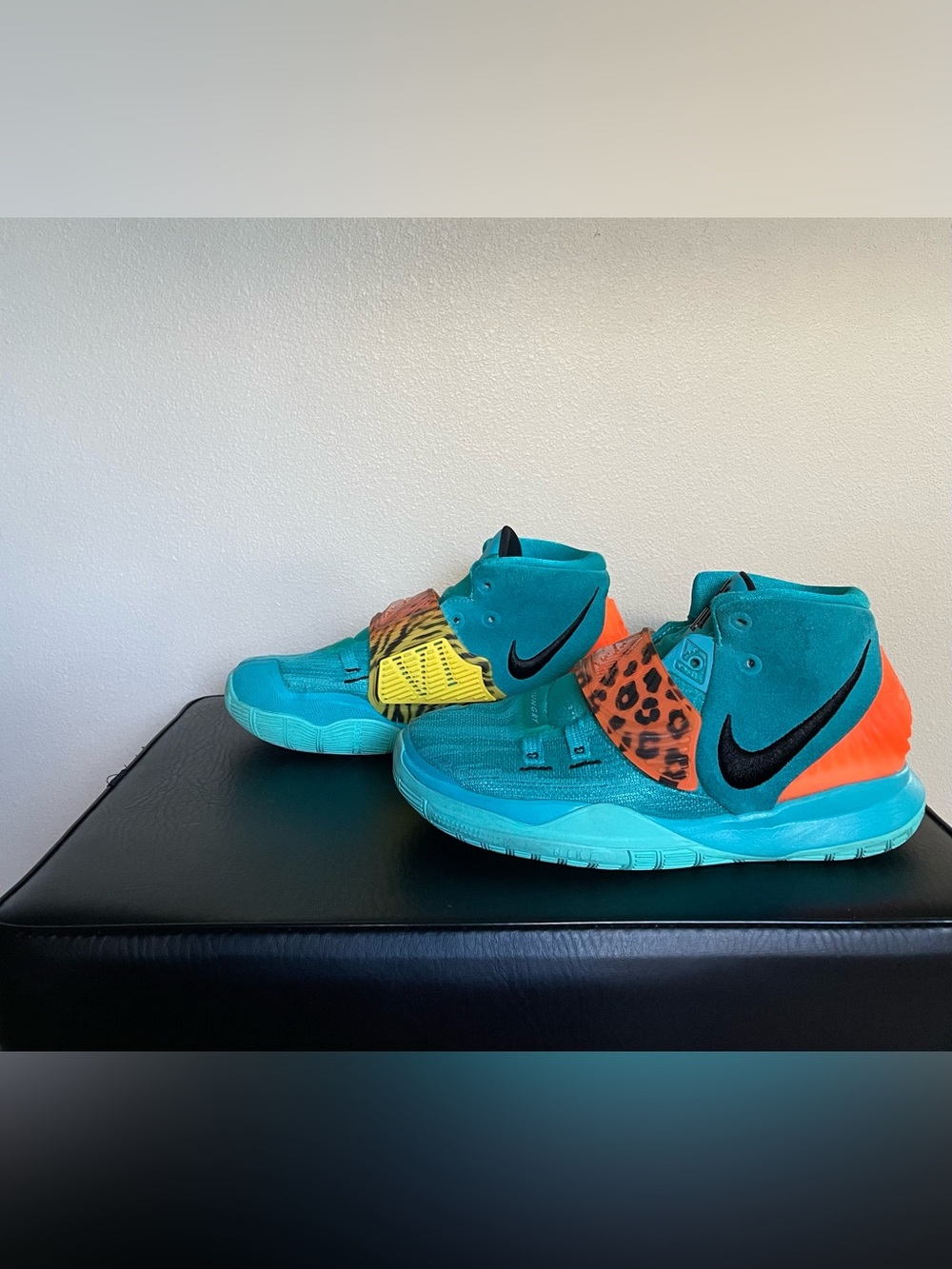 Nike Kyrie 6 GS "Oracle Aqua" Basketball Shoes (Size 4Y)